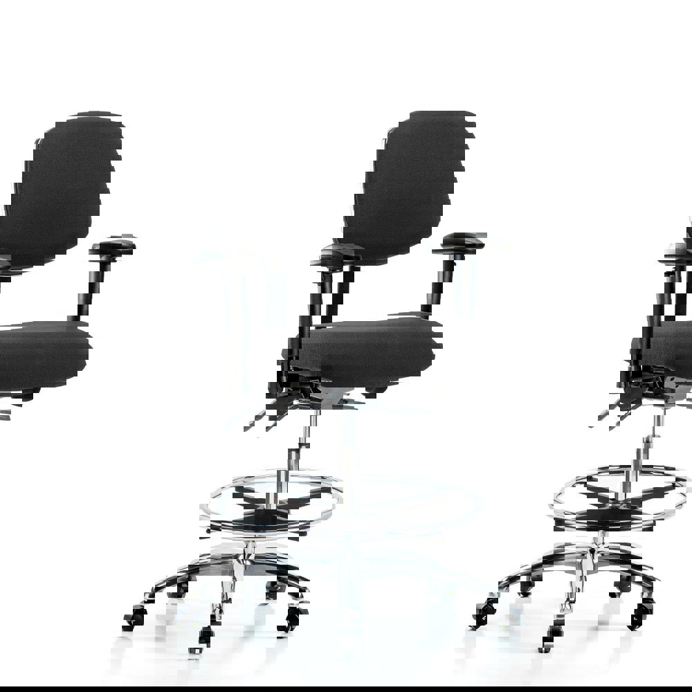 Task Chair: Conductive Cloth, Black